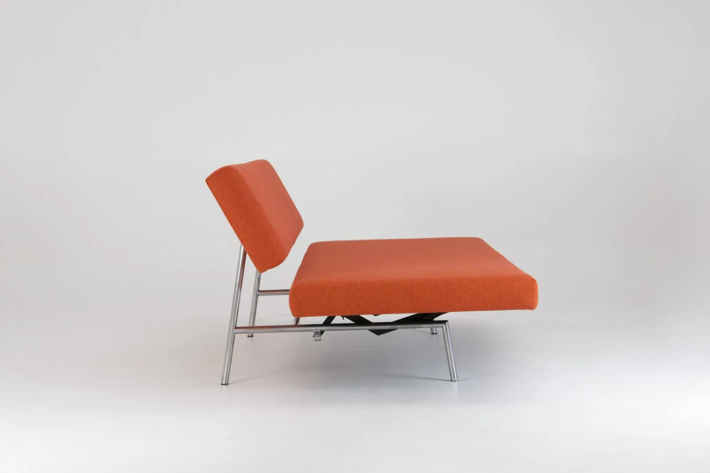 Tagesbett BR 02 in Orange von Martin Visser für T Spectrum, 1980er