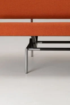 Tagesbett BR 02 in Orange von Martin Visser für T Spectrum, 1980er