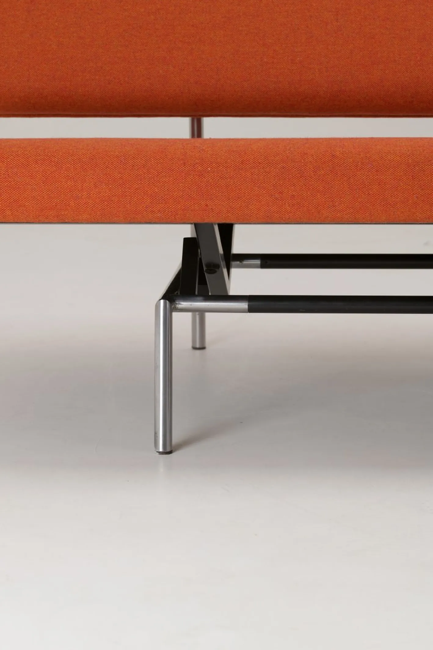Tagesbett BR 02 in Orange von Martin Visser für T Spectrum, 1980er