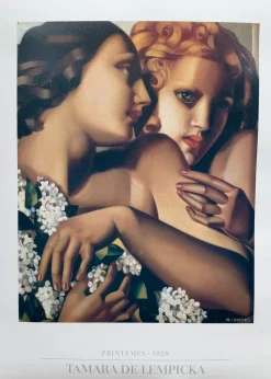 Tamara De Lempicka, Frühling, Druck