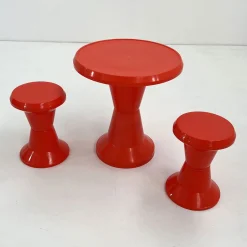 Taormina Tisch und Hocker von Giganplast, 1970er, 5er Set