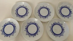 Tassen und Untertassen von Monaco Porcelain Design, 1970er, 6er Set