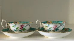 Tassen von Minton & Boyle, 1830er, 2er Set
