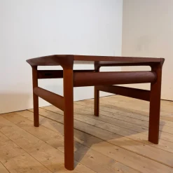 Teak Couchtisch, Dänemark, 1960er