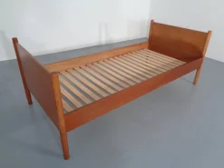 Teak Einzelbett von Børge Mogensen für Søborg Møbelfabrik, 1960er