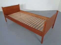 Teak Einzelbett von Børge Mogensen für Søborg Møbelfabrik, 1960er