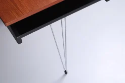 Teak Hairpin Schreibtisch von Tijsseling Nijkerk, 1950er