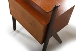 Teak Nachttische von Sigfred Omann für Ølholm, 1960er, 2er Set