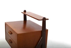 Teak Nachttische von Sigfred Omann für Ølholm, 1960er, 2er Set