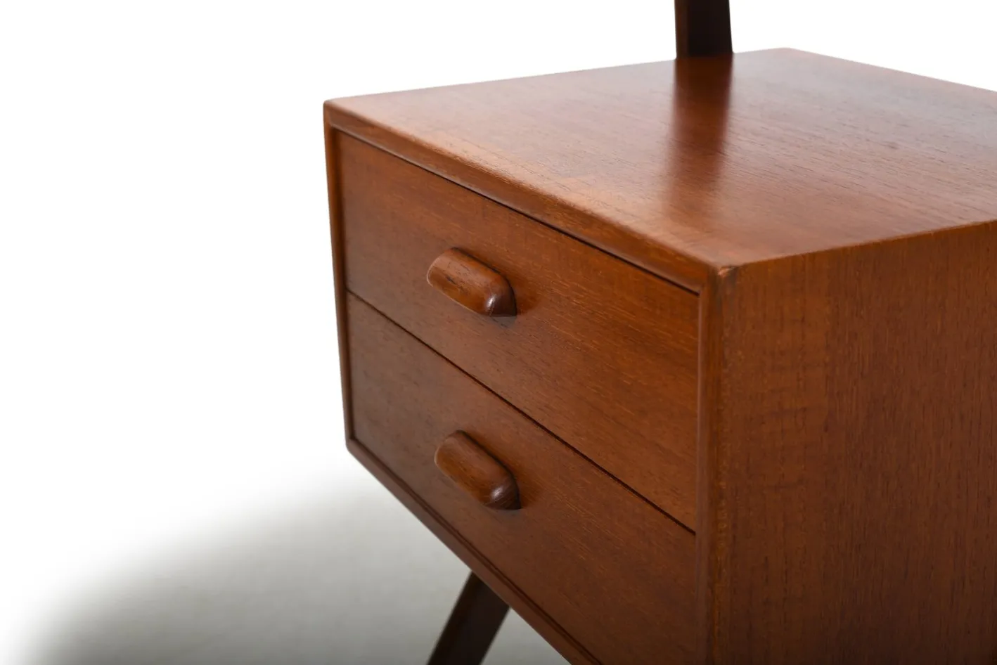 Teak Nachttische von Sigfred Omann für Ølholm, 1960er, 2er Set