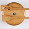 Teak Salatschüssel und Geschirr von Richard Nissen, Dänemark, 1962, 3er Set