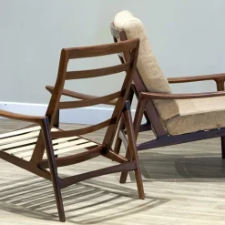 Teak Sessel von Guy Rogers, 1960, 2er Set