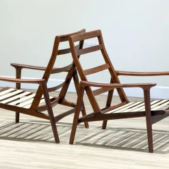 Teak Sessel von Guy Rogers, 1960, 2er Set