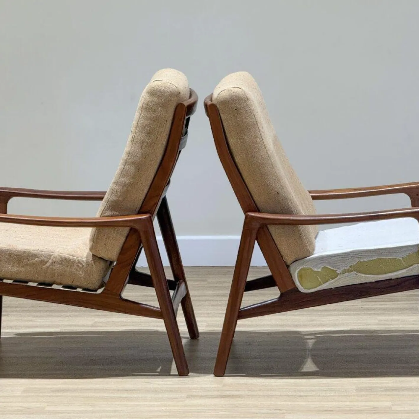 Teak Sessel von Guy Rogers, 1960, 2er Set