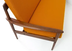 Teak Sofa von Grete Jalk für Poul Jeppesen
