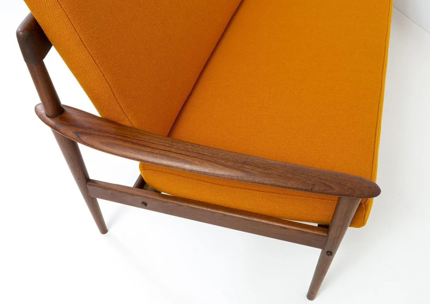 Teak Sofa von Grete Jalk für Poul Jeppesen