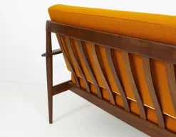 Teak Sofa von Grete Jalk für Poul Jeppesen