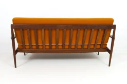 Teak Sofa von Grete Jalk für Poul Jeppesen