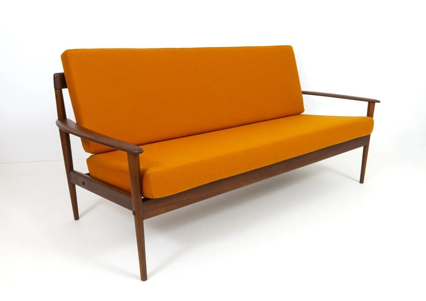 Teak Sofa von Grete Jalk für Poul Jeppesen