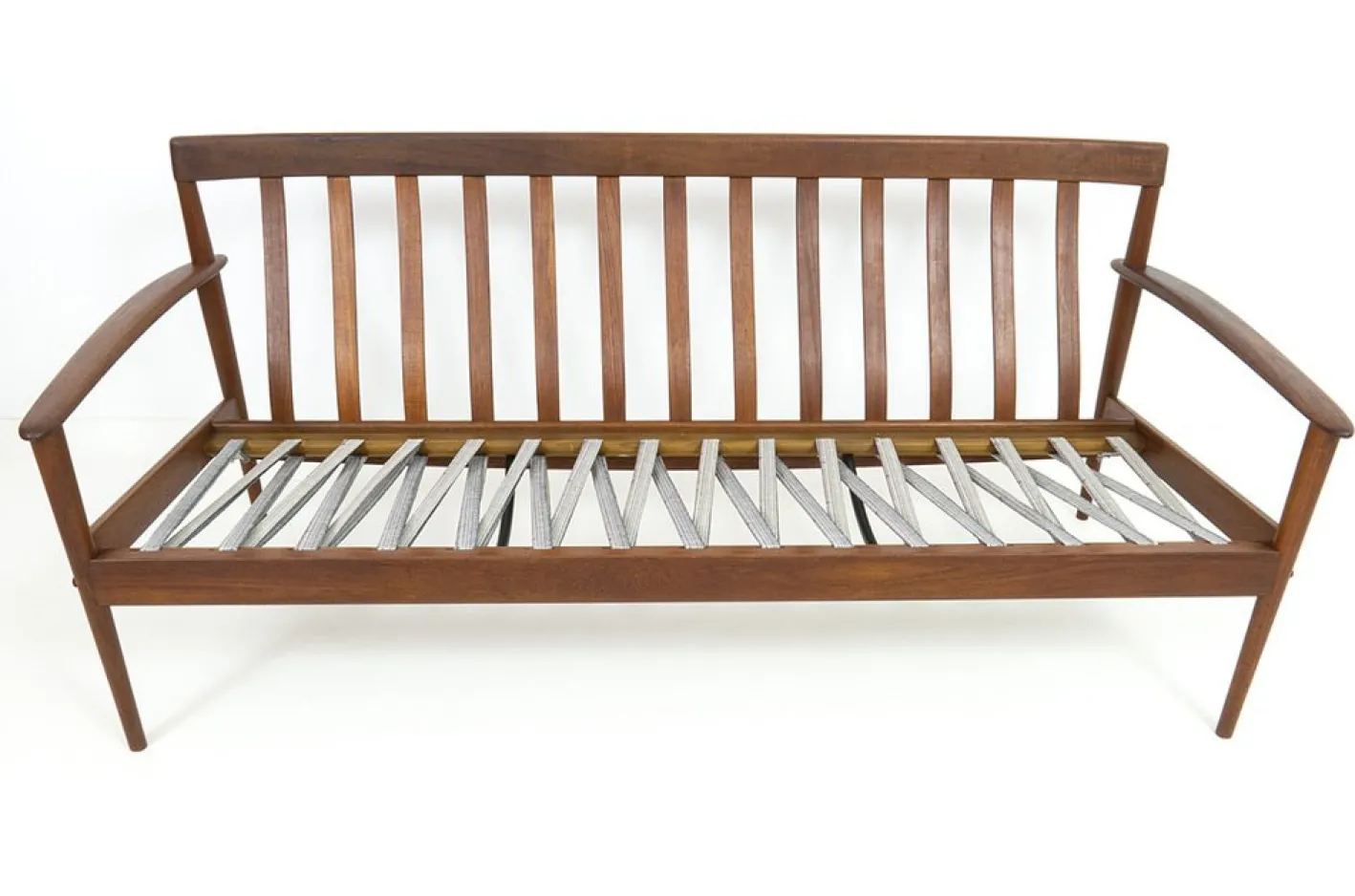 Teak Sofa von Grete Jalk für Poul Jeppesen
