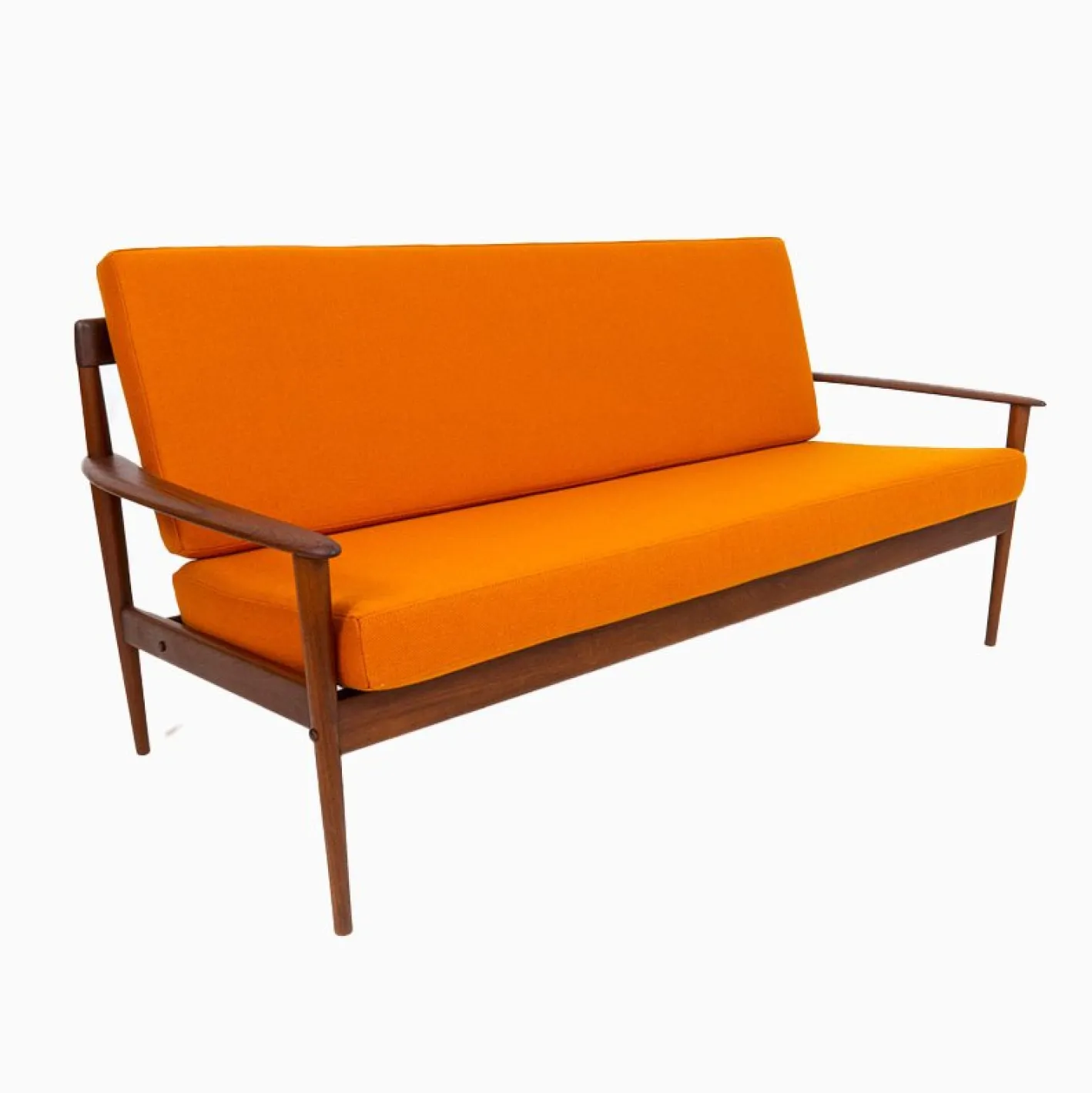 Teak Sofa von Grete Jalk für Poul Jeppesen