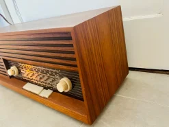 Teak Typ 119 Röhrenradio von Wega, 1960er