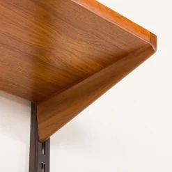 Teak Wandregal von Kai Kristiansen für FM Møbler, 1960er