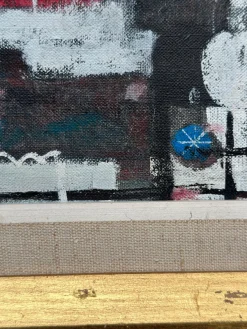 Teddy Sempinski, Transition, 1960er, Öl auf Leinwand, gerahmt