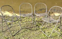 Ted Net Stühle von Niels Gammelgaard für Ikea, 1970er, 4er Set