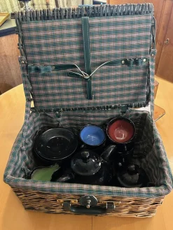 Teeservice von Keraluc, 1950er, 10er Set