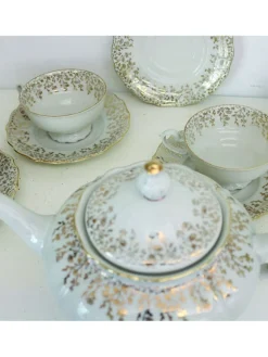 Teeservice von Wunsiedel, Deutschland, 1950er, 9 . Set
