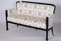 3-teiliges Empire Wohnzimmer Set mit Birnenmotiv, Tschechisch, 1810er, 3er Set