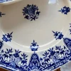 Teller aus Eisenstein im Rouen-Muster von Longchamp, 1890er, 6er Set