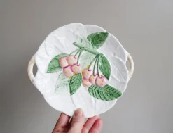Tellerset mit Obstdekor, 1980er, 5 . Set