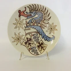 Teller von Piero Fornasetti für Alfa Romeo, 1970, 3er Set