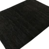 Teppich in Schwarz mit goldenem Punktmuster von Rug&Kilim