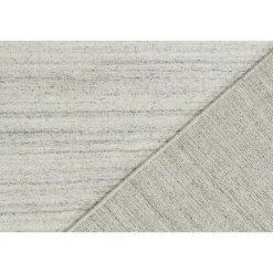 Teppich in Struktursilber von Rug&Kilim