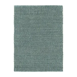 Teppich mit Streifen und geometrischen Mustern von Rug&Kilim