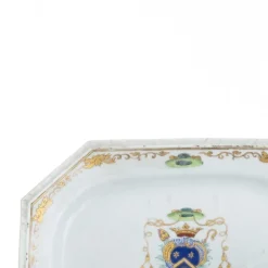 Terrine aus Porzellan mit Wappen, Ostindien Kompanie, 18. Jh