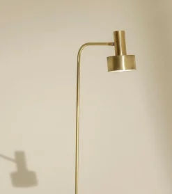 TF310 Stehlampe aus satiniertem Messing von Daluce