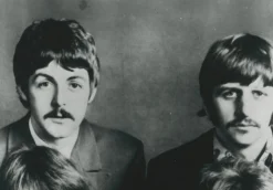 The Beatles, 1967, Schwarz-Weiß-Fotografie