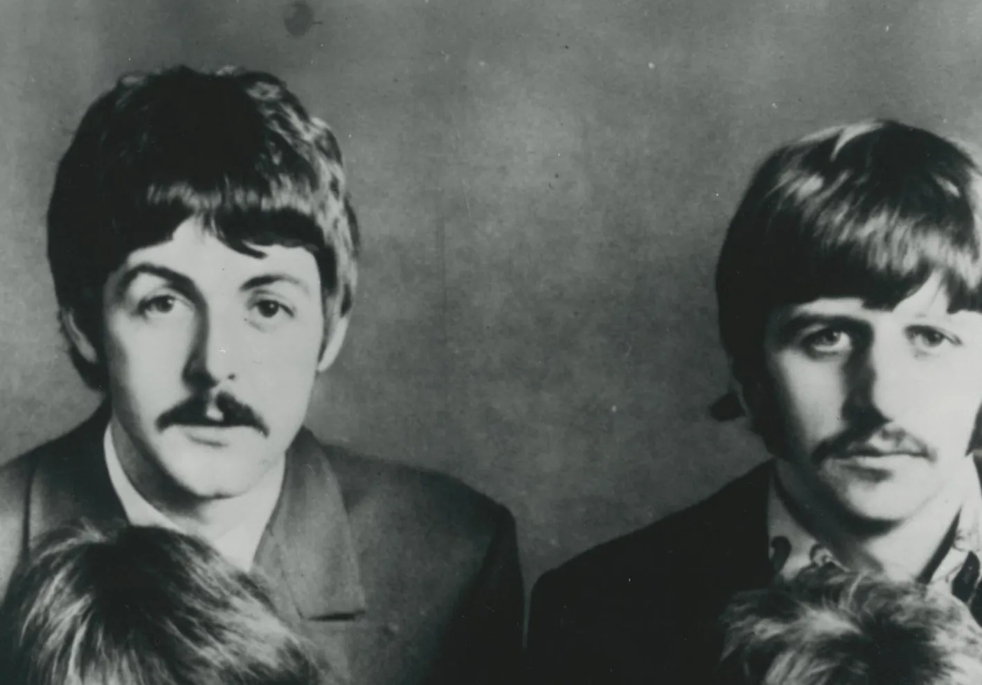 The Beatles, 1967, Schwarz-Weiß-Fotografie