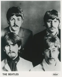 The Beatles, 1967, Schwarz-Weiß-Fotografie