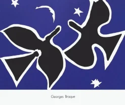 The Birds (Central Part) Poster nach Georges Braque, 1991