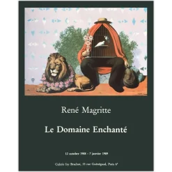 The Enchanted Area Poster von René Magritte, 1989