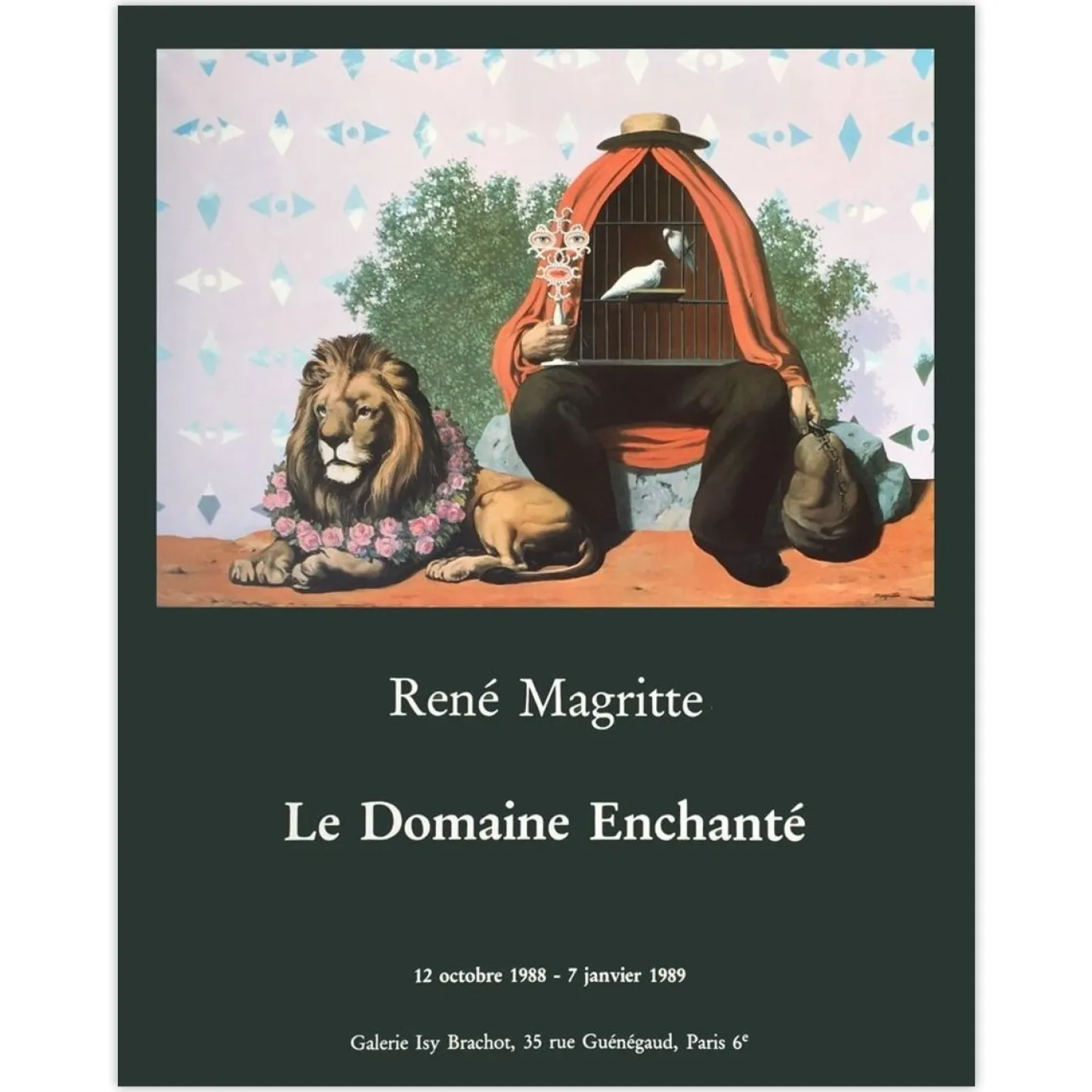 The Enchanted Area Poster von René Magritte, 1989