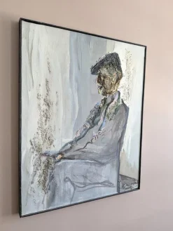 The Gentleman, Ölgemälde, gerahmt