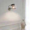 The Globe Wandlampe aus mundgeblasenem Klarglas von Joe Colombo für Oluce