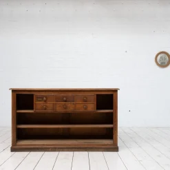 Theke aus Messing & Eiche, 1930