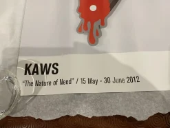 The Nature of Need Galerie Perrotin Poster von Kaws, 2012